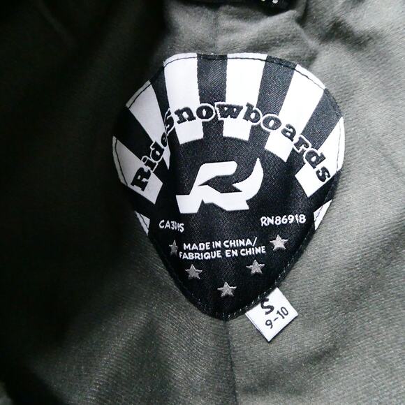 Ride snowboards youth small 9-10 snow pants black with blue and gray‎ accents - Picture 7 of 8